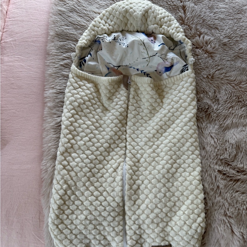 Cozy baby bunting stroller cover